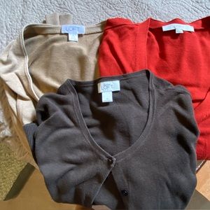 Loft Cardigans Sized Small and Medium